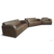 Polstergarnitur Sofa Set Hugo 3-2-1